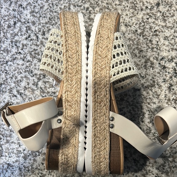 Soda Cream Sandals with Woven Straps - Picture 2 of 4